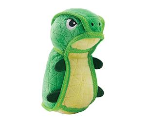 Outward Hound Xtreme Seamz Dino Squeaky Plush Dog Toy - Reinforced Dense Stuffing Plush Toy