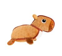 Outward Hound Xtreme Seamz Dog Toy, Reinforced Seams & Multiple Stitching, Durable Plush with Squeakers, Capybara, 12”