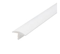 Outwater Industries 25 Foot White 5/8 Inch Center Barb Tee Moulding T Molding Hobbyist Pack, Small Projects, Arcade Machines and Tables