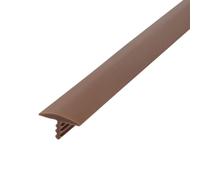 Outwater Plastic T-molding 1/2 Inch Tan Flexible Polyethylene Center Barb Tee Moulding 25 Foot Coil