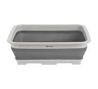 Outwell 10L Collaps Washing Up Bowl | Collapsible Compact Dish Tub for Kitchen, Camping & Caravans | Durable Collapsible Laundry Basin, Space-Saving Design (Grey Mist)