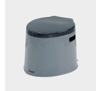 6L Portable Camping Toilet, Black One Size