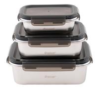 Outwell Camper Food Box Set 3 Units Brown