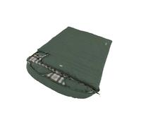 Outwell Camper Lux Double Sleeping Bag Green Long / Right Zipper