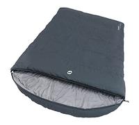Outwell Campion Lux Double Sleeping Bag, 3 Season, Comfort Hood, PFC Free