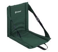 Outwell Cardiel Folding Beach Chair - Lightweight Portable Camping Chair with Pocket, Compact Festival & Travel Seat, Easy Fold Design - For Camping, Beach, Picnics, Festivals, Sports (Forest Green)