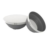 Outwell - Collaps Bowl & Colander Set - Bowl size 3,5 l, grey