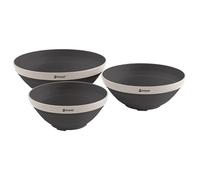 Outwell - Collaps Bowl Set - Set of dishes size One Size, grey