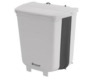 Outwell Collaps VanTrash 8L Collapsible Campervan Bin - Adjustable Folding Waste Bin for Campervan, Caravan, Camping & Outdoor Use
