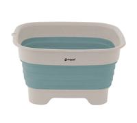 Outwell - Collaps Wash Bowl With Drain - Bowl grey/turquoise