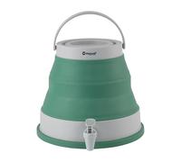 Outwell Collaps Water Carrier - Premium Foldable Camping Water Container with Tap, Collapsible Design, Easy-Fill Screw Lid for Camping, Outdoors, Sports, Fishing (Shadow Green, 6 Litre)