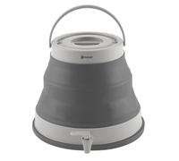 Outwell Collaps Water Carrier - Premium Foldable Camping Water Container with Tap, Collapsible Design, Easy-Fill Screw Lid for Camping, Outdoors, Sports, Fishing (Grey Mist, 12 Litre)