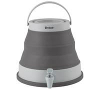 Outwell Collaps Water Carrier - Premium Foldable Camping Water Container with Tap, Collapsible Design, Easy-Fill Screw Lid for Camping, Outdoors, Sports, Fishing (Grey Mist, 12 Litre)