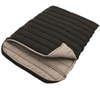 Outwell Double Sleeping Bag 3-4 Season with Hood & Zip-Off Design Brown