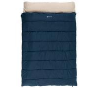 Outwell - Contour Lux Double - Synthetic sleeping bag size 220 x 145 cm, blue