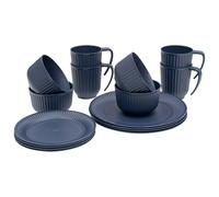 Outwell - Delish 4 Person Dinner Set - Set of dishes blue