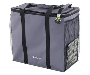 Outwell Eagle Van L Cooler, Dark Green, 300D Polyester with PEVA Lining, 44x24x40 cm, 0.8 kg, 26L Capacity, Twin Handles, 20mm Foam Insulation, 13-Hour Cooling