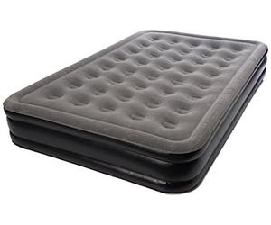 Outwell Flock Excellent Double Air Bed - Black/Grey, 205 x 135 x 30 cm