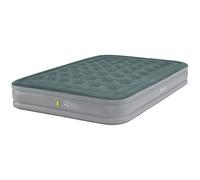 Outwell Flock Excellent Raised Air Bed - Premium Inflatable Mattress with Soft Velour Top, Carry Bag & Double Seal Valve for Camping, Outdoors & Indoor Use - Ultra Comfortable (King)