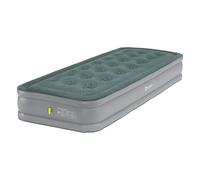 Outwell Flock Excellent Raised Air Bed - Premium Inflatable Mattress with Soft Velour Top, Carry Bag & Double Seal Valve for Camping, Outdoors & Indoor Use - Ultra Comfortable (Single)