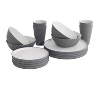 Outwell - Gala Geschirrr-Set 4 Personen - Set of dishes grey
