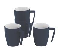 OUTWELL GALA MUG SET NAVY 4 PERSON STACKABLE LIGHTWEIGHT DURABLE CAMPING PICNIC