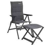 OUTWELL HELENA CHAIR & FOOTREST RECLINING FOLDING CAMPING CARAVAN OUTDOOR SEAT
