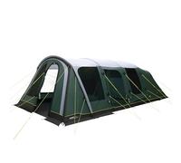 Outwell Idaho 8 Man Six-Roomed Air Tent with Darkened Bedrooms & Large Living Space, Quick & Easy to Pitch, Inflatable, Ideal for Large Group and Family Camping Trips, 4000mm HH, Green
