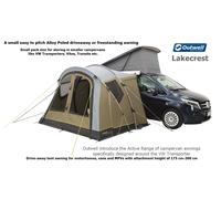 Outwell Lakecrest - Alloy Poled Driveaway Awning - VW Transporters