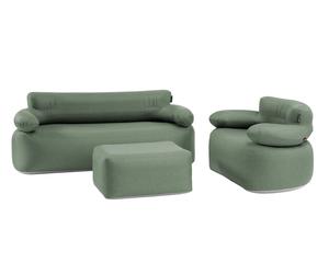 Outwell Laze Inflatable Sofa Set 3 Pcs Sofa Chair Stool Camping