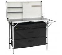 Outwell - Magante Kitchen Unit - Camping cupboard size 136 x 54 x 90/140 cm, black