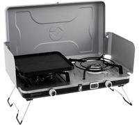 Outwell Merapi Pro Duo Deluxe Gas Camping Kitchen Silver
