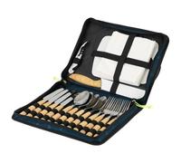 Outwell - Morella Picknick-Besteckset - Cutlery set black