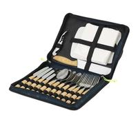 Outwell - Morella Picknick-Besteckset - Cutlery set black