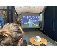 Outwell Movie Projector Screen For Camping Tent Awning 651063