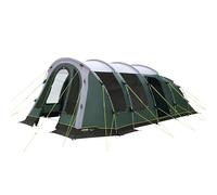 Outwell Oregon 6 Man Tent with 3 Darkened Bedrooms, Living Area & Integrated Canopy, Spacious & Easy to Pitch, Ideal for Festivals and Family Camping Holidays, 4000mm HH, Green