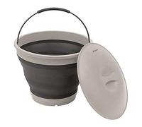 Foldable Flat-Packed Camping Bucket - Outwell Collaps Bucket w/lid (Navy Night)