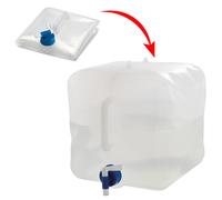 OUTWELL WATER CARRIER 15L PORTABLE COLLAPSIBLE JERRY CAN & TAP CAMPING