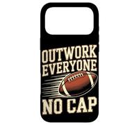 Outwork Everyone No Cap Football Case for iPhone 17 Pro Max