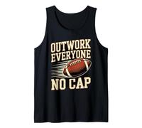 Outwork Everyone No Cap Football Tank Top