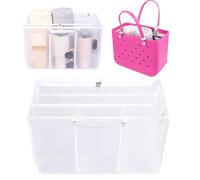 OUTXE Beach Bag Organizer Compatible with X Large Bogg Bag Accessories Inserts, Lightweight Mesh Insert Divider Pouch for Original XL Bogg Bags, Beach Tote Bags Insert for Organizing
