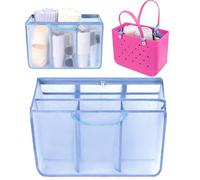 OUTXE Beach Bag Organizer Compatible with X Large Bogg Bag Accessories Inserts, Lightweight Mesh Insert Divider Pouch for Original XL Bogg Bags, Beach Tote Bags Insert for Organizing