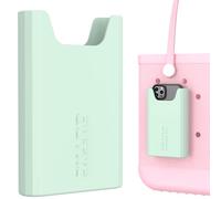 OUTXE Silicone Phone Holder Accessories for Bogg Bag, Phone Case Holder Compatible with All Bogg Bags, Mint Green Cell Phone Insert for Simple Modern Beach Bag
