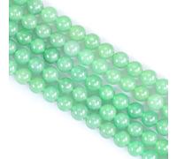 Ouubuuy 45pcs Green Aventurine 8mm Round Crystal Beads for Jewelry Making