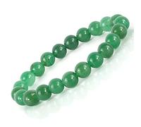 Ouubuuy Crystal Bracelet,8mm Natural Gemstone Bead Bracelet,Healing Crystal Bracelet for Women Men