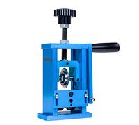 OUUKA Drill Powered Wire Stripper Machine for Scrap Copper Recycling,Stripping Copper Wire From 15AWG to 200MCM,Wire Stripper Tool For 0.06"-3/4" Leftover Cable with Hand Crank
