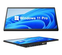 OuuOee Industrie Panel PC Industrial PC Touchscreen 15.6 Inches, Fanless Panel Computer All in One Win11 Pro N5095 8GB RAM 128GB ROM, 1920 * 1080 IPS, 4xUSB3.0, 2xRS232, Type-C, HDMI, LAN