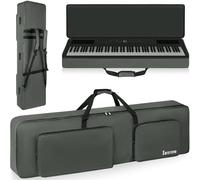 OUUTMEE 88 Keyboard Bag Two Ways to Carry, 138 x 36 x 17 cm Keyboard Piano Bag, 600D Waterproof Oxford Cloth Piano Carry Bag