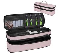OUUTMEE Double Layer Travel Carrying Case Compatible with Revlon One-Step Hair Dryer Brush/Volumizer/Styler/Hot Tools, Portable Storage Organizer Bag