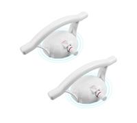 OUUTMEE Pack of 2 Shower Handles with Suction Cup for Seniors Grab Rail Shower No Drilling Round Suction Cup Handrail Strong Suction Power, Suitable for Bathroom Shower Handles for Elderly People and
